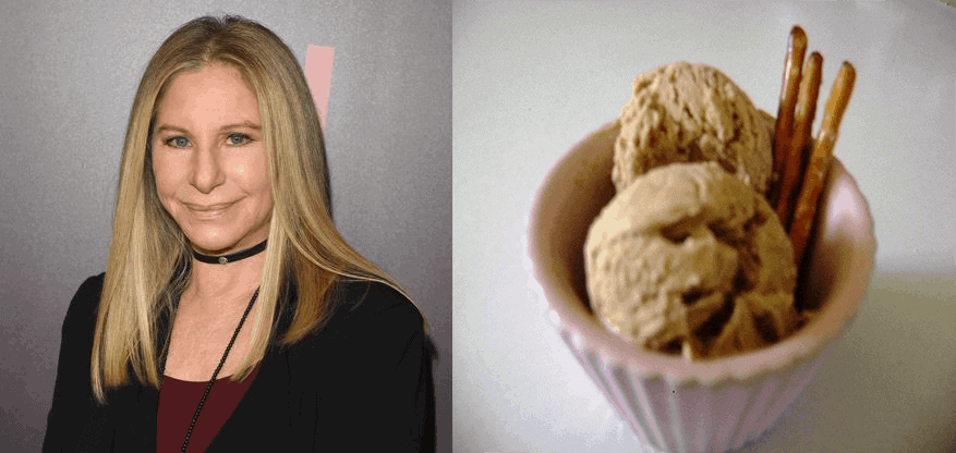 Barba Streisand and instant coffee ice cream